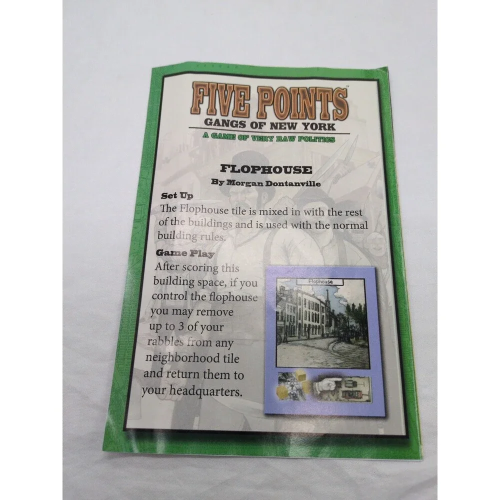 *Five Points Only* Mayfair Games Limited Edition Promo Expansion Set #5 Promo